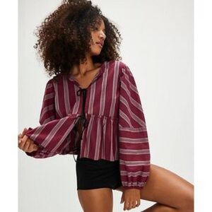 Beach Berry Bliss NWOT Free People top.